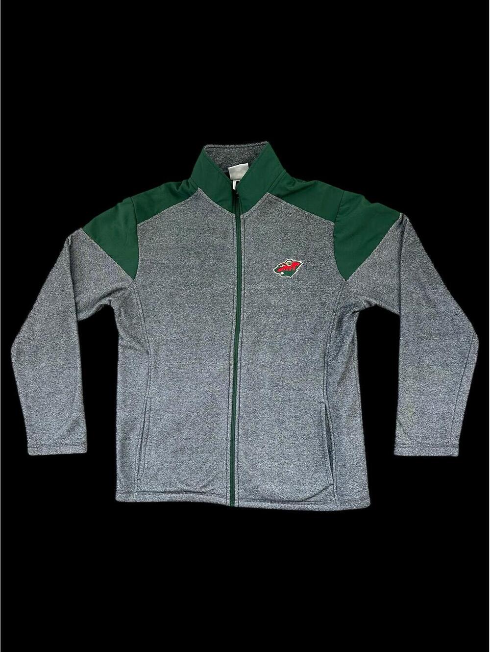 Minnesota Wild Heather Gray‎ & Green NHL Jacket